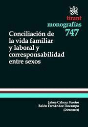 Imagen de portada del libro Conciliación de la vida familiar y laboral y corresponsabilidad entre sexos