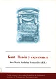 Imagen de portada del libro Kant, razón y experiencia