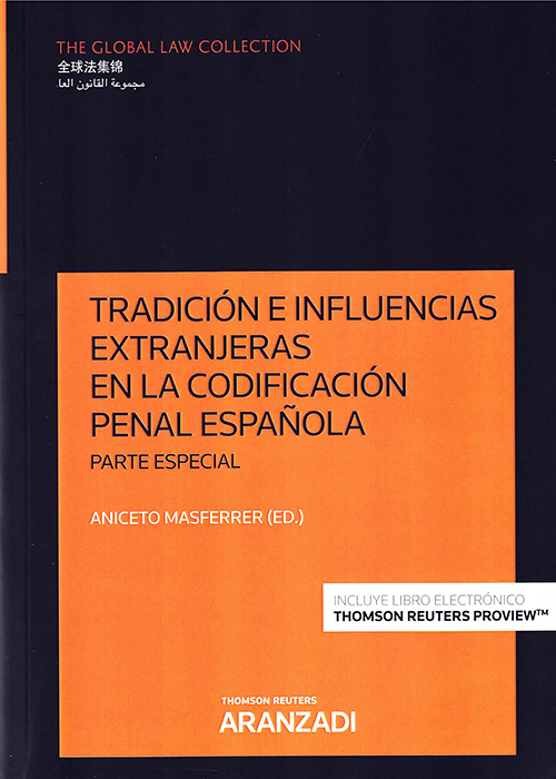 Imagen de portada del libro Tradición e influencias extranjeras en la codificación penal española