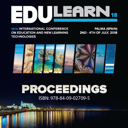Imagen de portada del libro Edulearn 18. 10th International Conference on Education and New Learning Technology