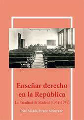 Imagen de portada del libro Enseñar Derecho en la República