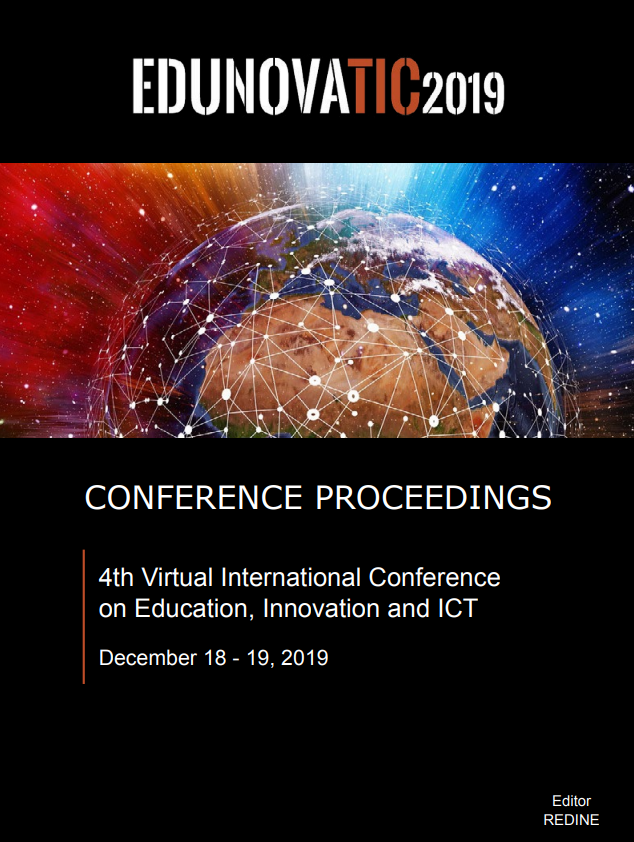 Imagen de portada del libro Edunovatic 2019 conference proceedings
