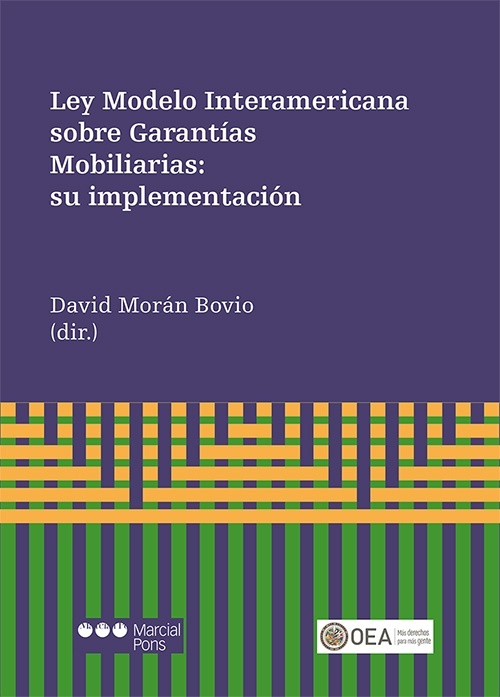 Imagen de portada del libro Ley Modelo Interamericana sobre Garantías Mobiliarias
