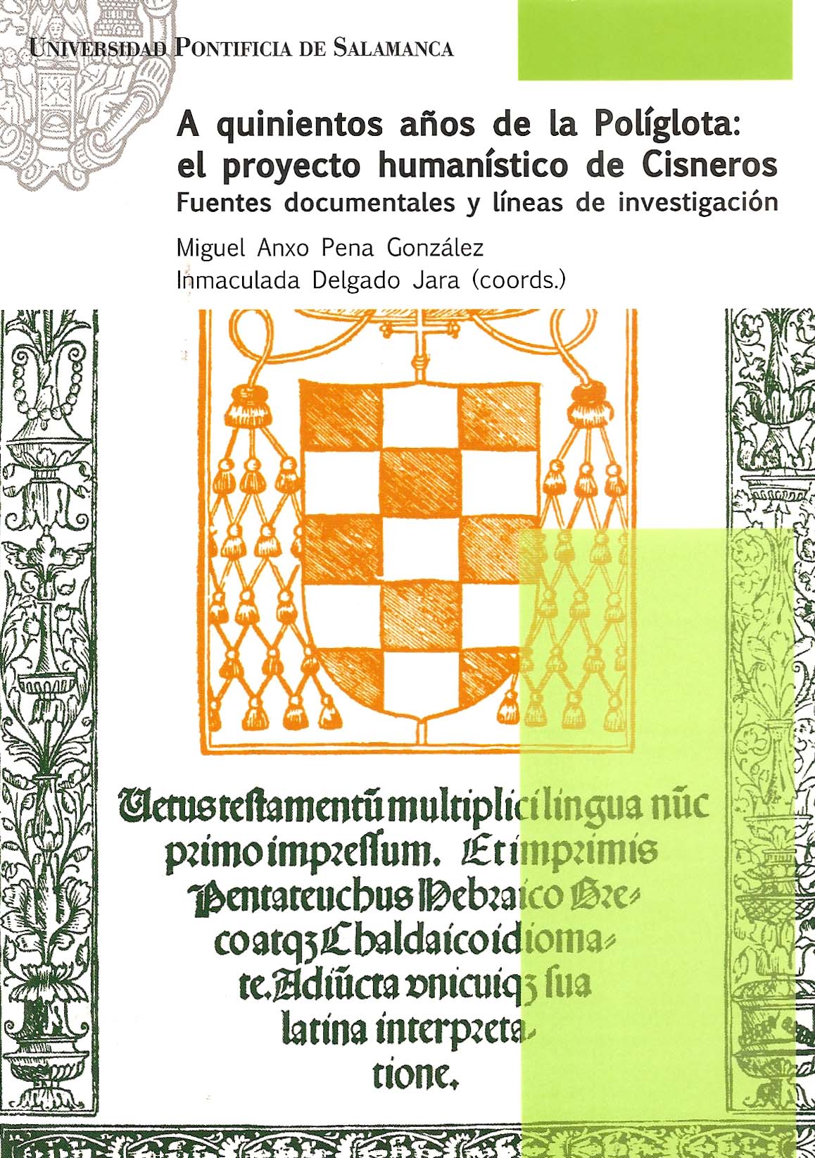 Imagen de portada del libro A quinientos años de la Políglota