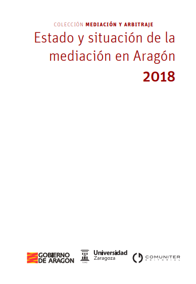 Imagen de portada del libro Estado y situación de la mediación en Aragón 2018