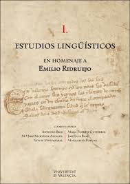 Imagen de portada del libro Estudios lingüísticos en homenaje a Emilio Ridruejo [2 vol.]