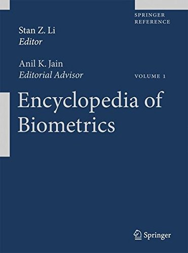 Imagen de portada del libro Encyclopedia of Biometrics