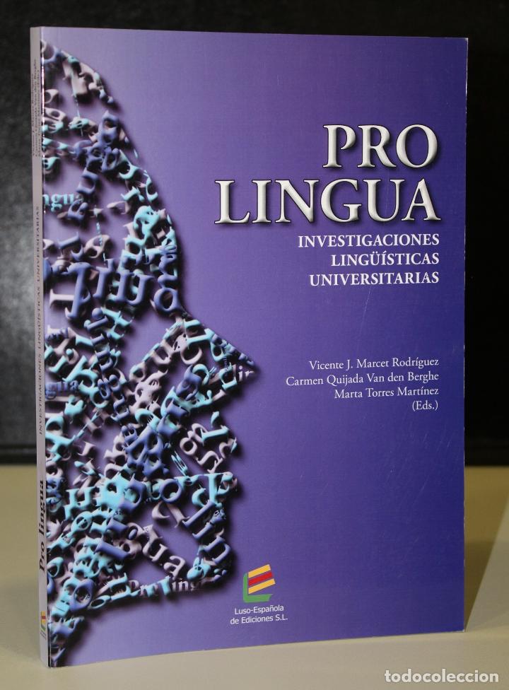 Imagen de portada del libro Pro lingua
