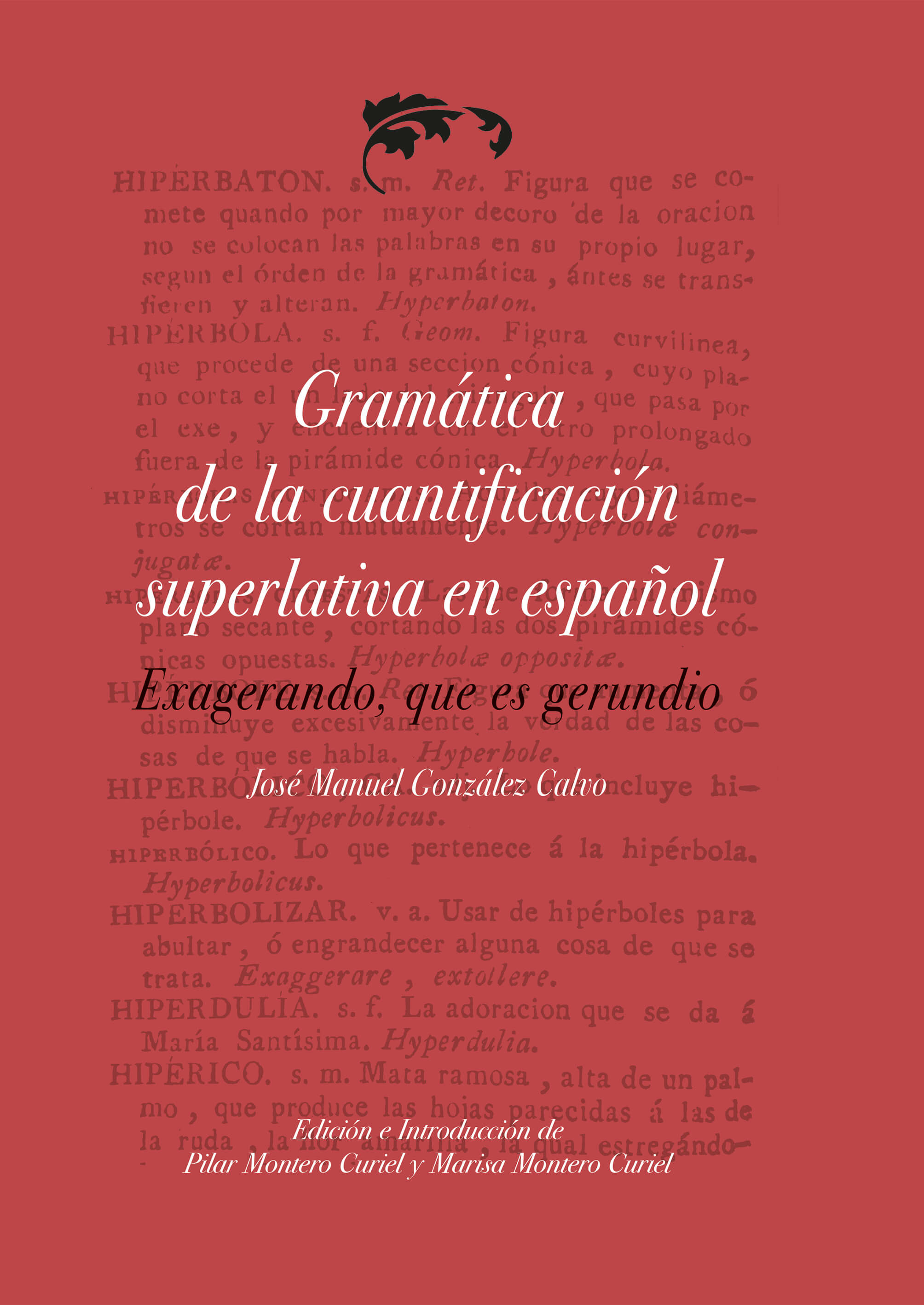 Imagen de portada del libro Gramática de la cuantificación superlativa en español