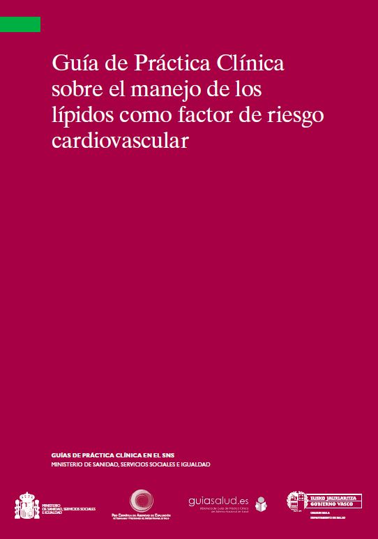 Imagen de portada del libro Guía de práctica clínica sobre el manejo de los lípidos como factor de riesgo cardiovascular