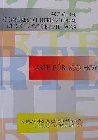 Imagen de portada del libro Arte público, hoy