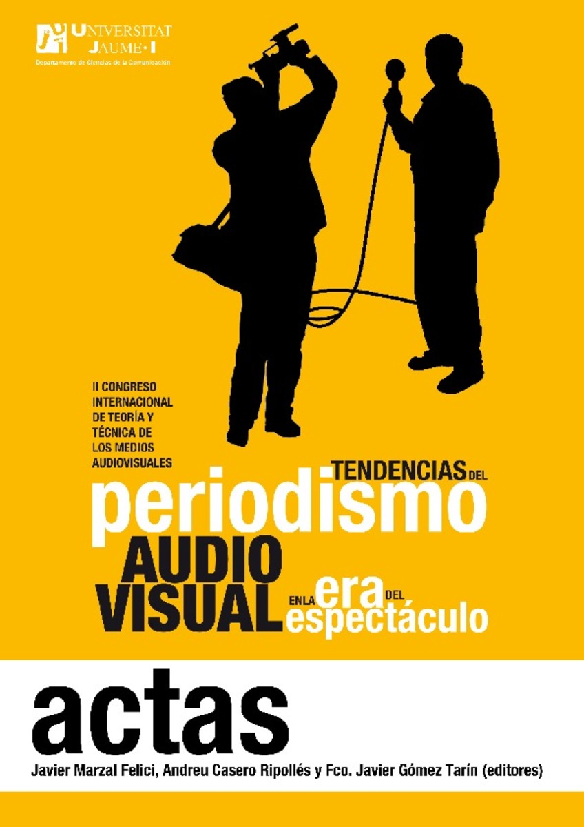 Imagen de portada del libro Tendencias del periodismo audiovisual en la era del espectáculo