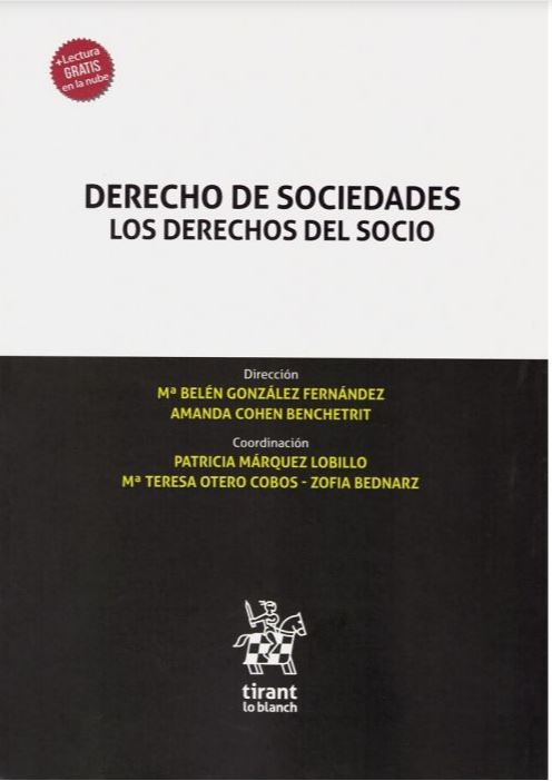 Imagen de portada del libro Derecho de sociedades