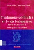 Imagen de portada del libro Transformaciones del Estado y del derecho contemporáneo : nuevas perspectivas de la investigación socio-jurídica