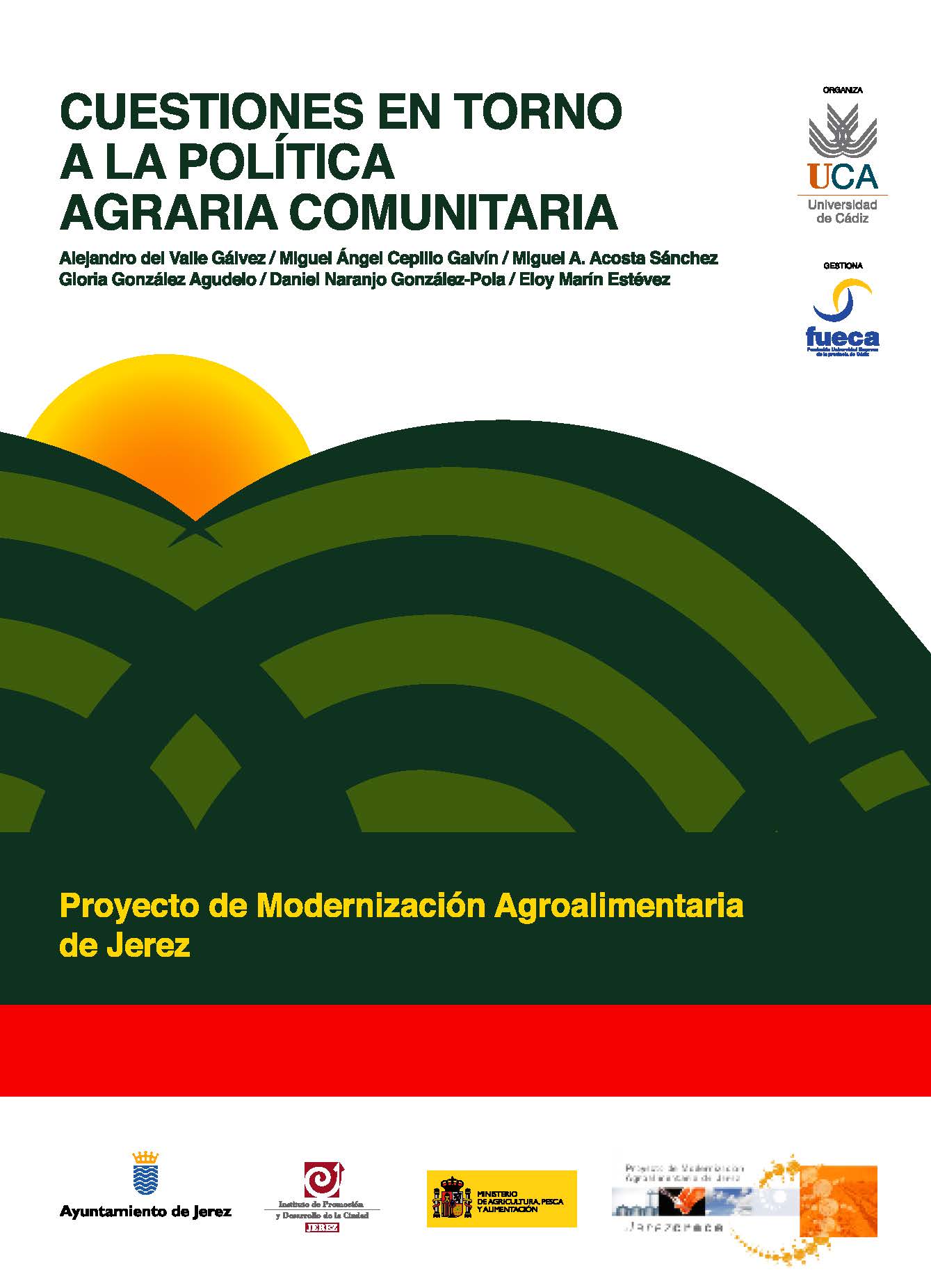 Imagen de portada del libro Cuestiones en torno a la política agraria comunitaria