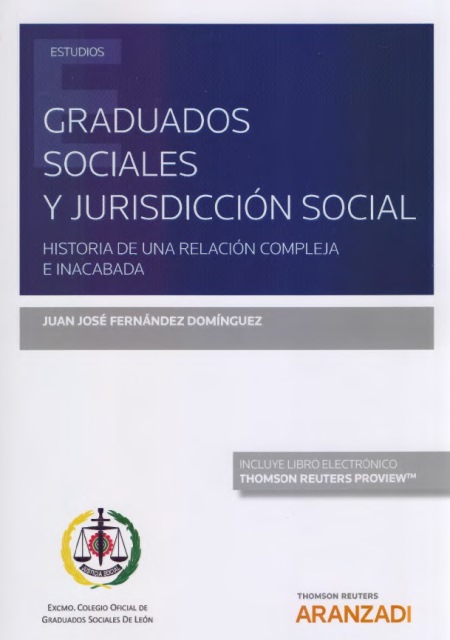 Imagen de portada del libro Graduados sociales y jurisdicción social