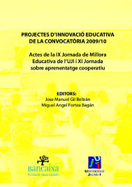 Imagen de portada del libro Projectes d'innovació educativa de la convocatòria 2009/10