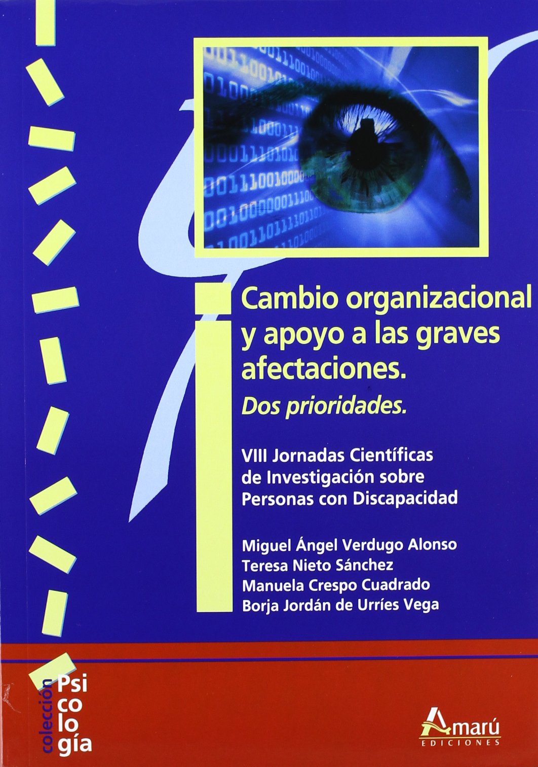 Imagen de portada del libro Cambio organizacional y apoyo a las graves afectaciones