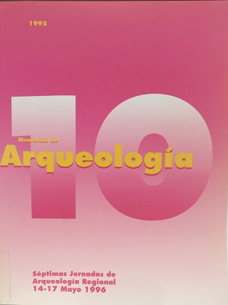 Imagen de portada del libro Séptimas Jornadas de Arqueología Regional