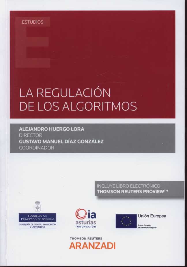 Imagen de portada del libro La regulación de los algoritmos