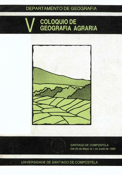 Imagen de portada del libro V Coloquio de Geografía Agraria