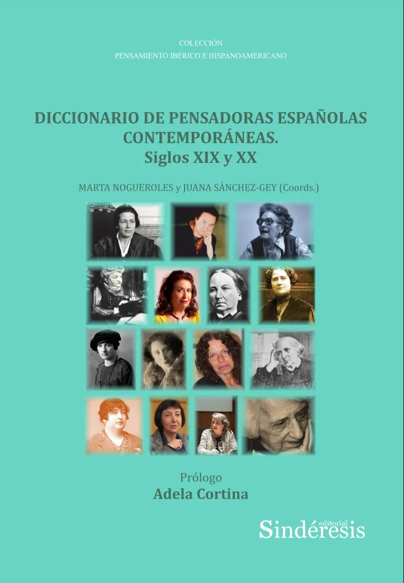Imagen de portada del libro Diccionario de pensadoras españolas contemporáneas. Siglos XIX y XX
