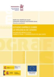 Imagen de portada del libro Estudio empírico sobre la violencia de género