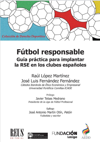 Imagen de portada del libro Fútbol responsable
