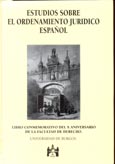 Imagen de portada del libro Estudios sobre el ordenamiento jurídico español