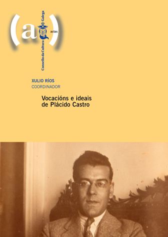 Imagen de portada del libro Vocacións e ideais de Plácido Castro