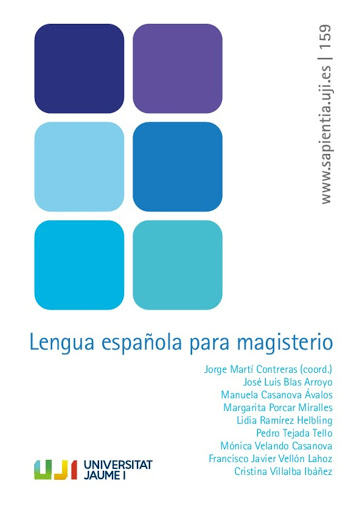 Imagen de portada del libro Lengua española para magisterio