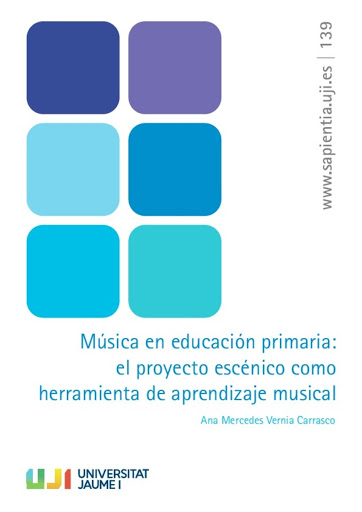 Imagen de portada del libro Música en educación primaria