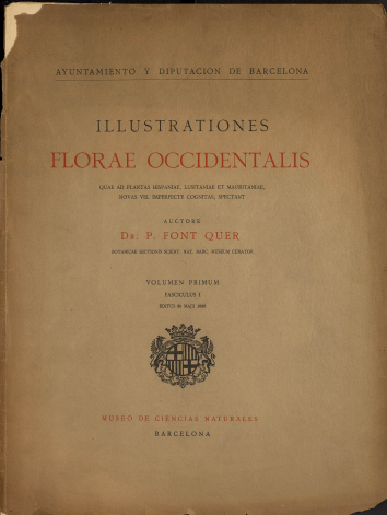 Imagen de portada del libro Illustrationes florae occidentalis