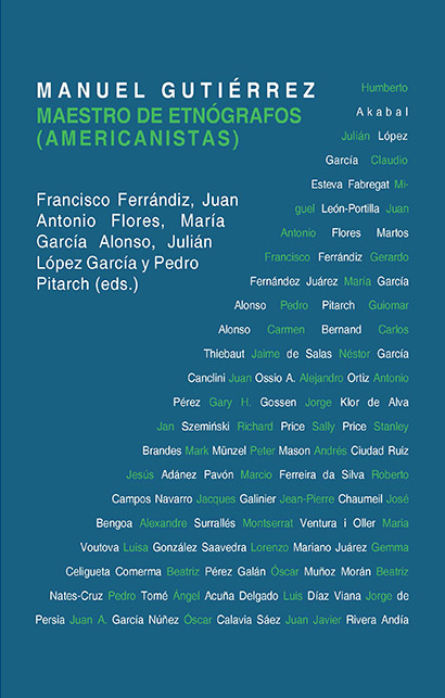 Imagen de portada del libro Manuel Gutiérrez Estévez, maestro de etnógrafos (americanistas)