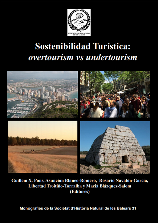 Imagen de portada del libro Sostenibilidad turística