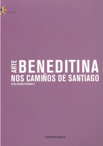 Imagen de portada del libro Arte beneditina nos camiños de Santiago