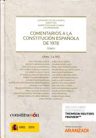 Imagen de portada del libro Comentarios a la Constitución española de 1978