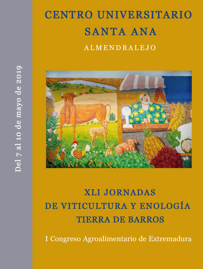 Imagen de portada del libro XLI Jornadas de Viticultura y Enología de la Tierra de Barros
