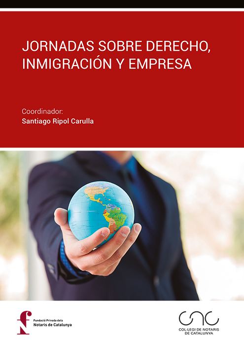 Imagen de portada del libro Jornadas sobre Derecho, Inmigración y Empresa