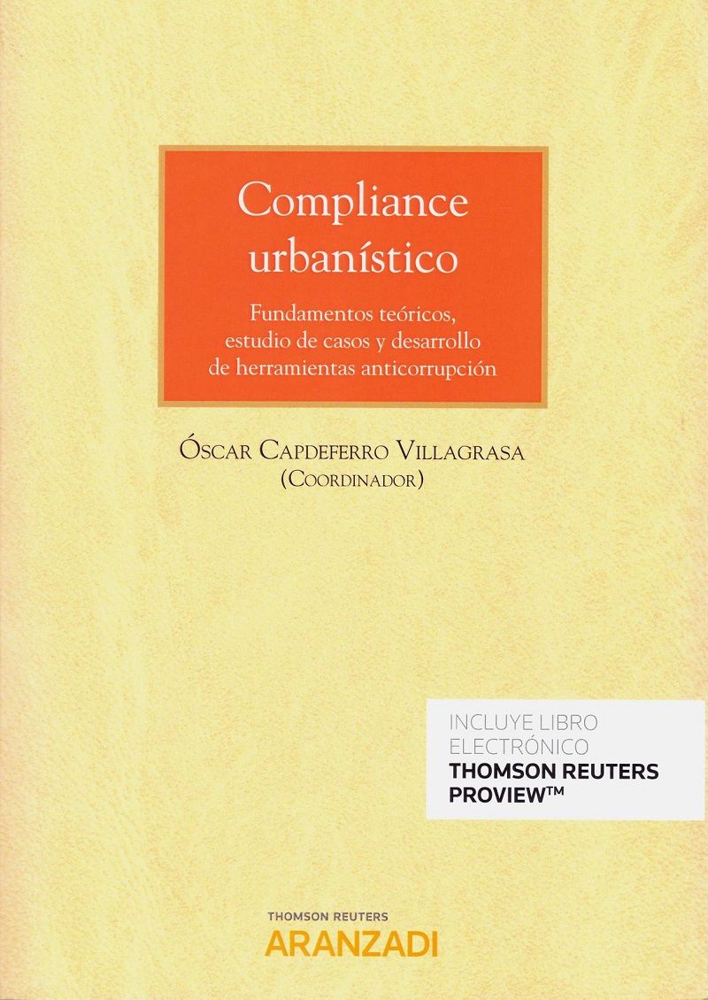 Imagen de portada del libro Compliance urbanístico