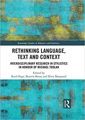 Imagen de portada del libro Rethinking Language, Text and Context