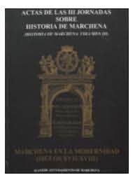 Imagen de portada del libro Actas de las III Jornadas sobre Historia de Marchena