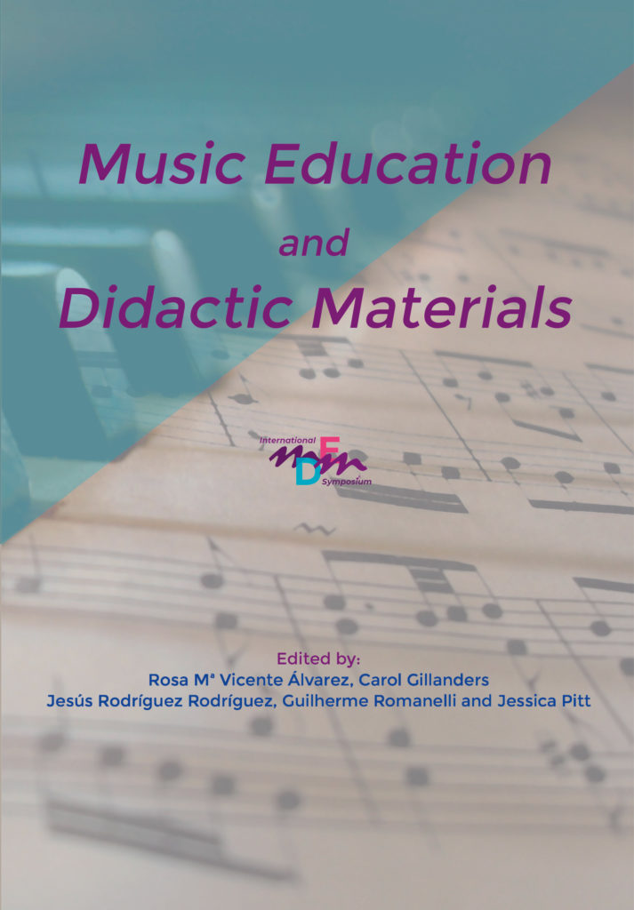Imagen de portada del libro Music education and didactic materials