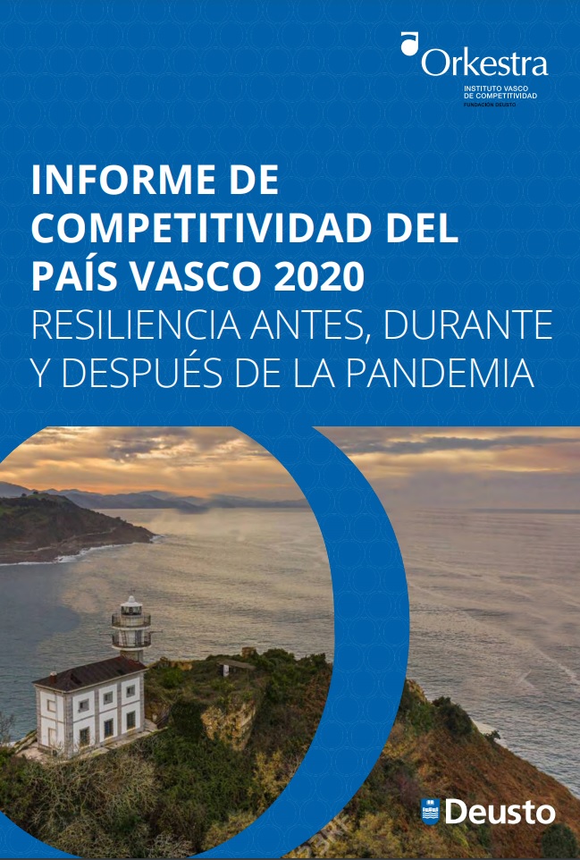 Imagen de portada del libro Informe de Competitividad del País Vasco 2020