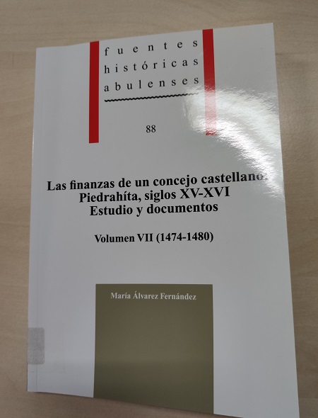 Imagen de portada del libro Las finanzas de un concejo castellano, Piedrahíta, siglos SV-XVI