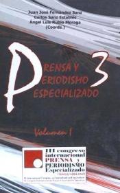 Imagen de portada del libro Prensa y periodismo especializado III