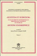 Imagen de portada del libro Iustitia et iudicium