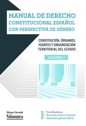 Imagen de portada del libro Manual de Derecho Constitucional español con perspectiva de género
