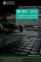 Imagen de portada del libro In-Red 2020. VI Congreso nacional de innovación educativa y docencia en red