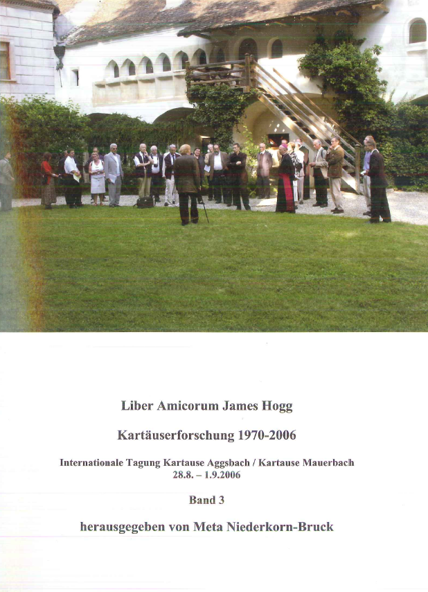 Imagen de portada del libro Liber amicorum James Hogg